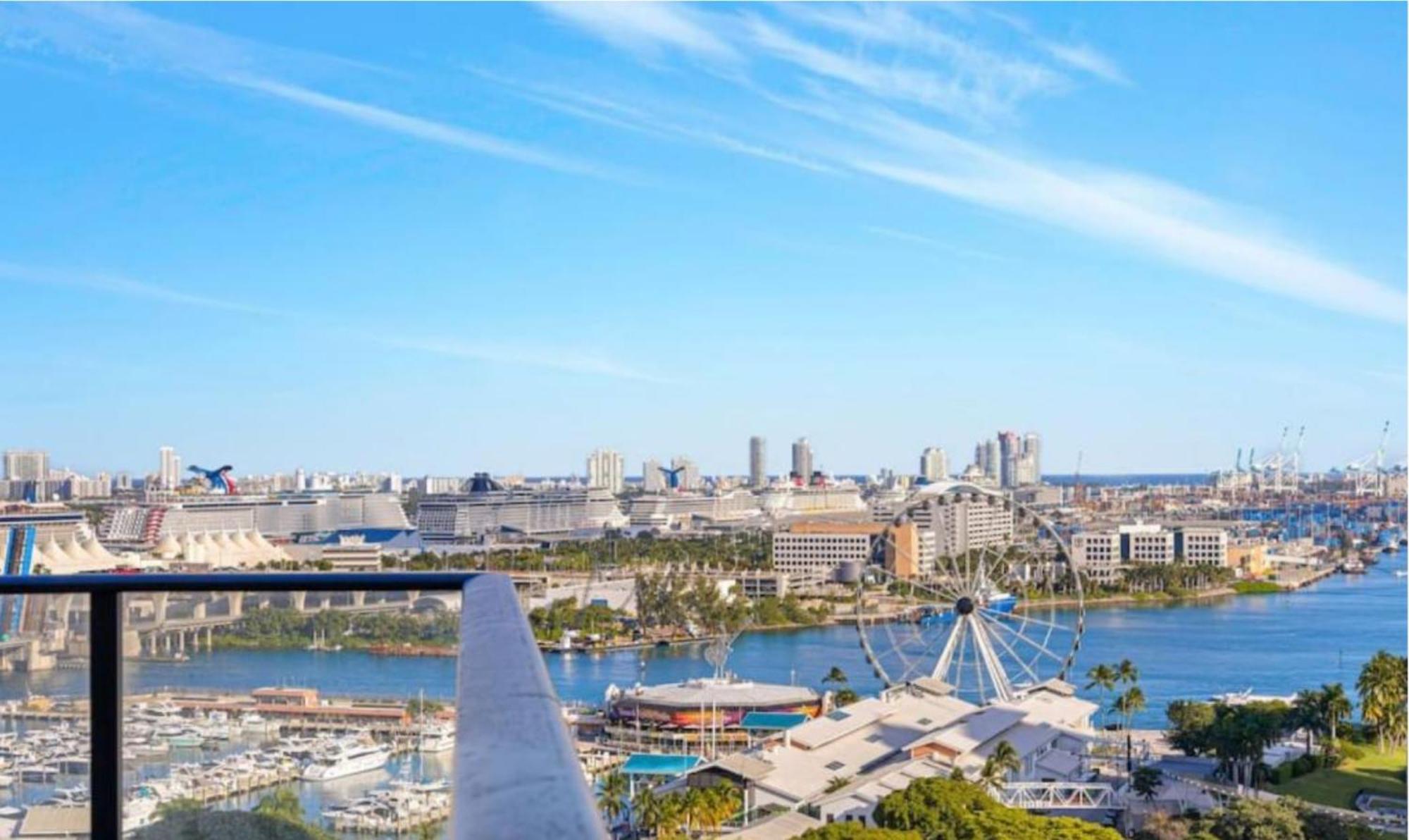 Mesmerizing Views Corner Condo Miami Luaran gambar
