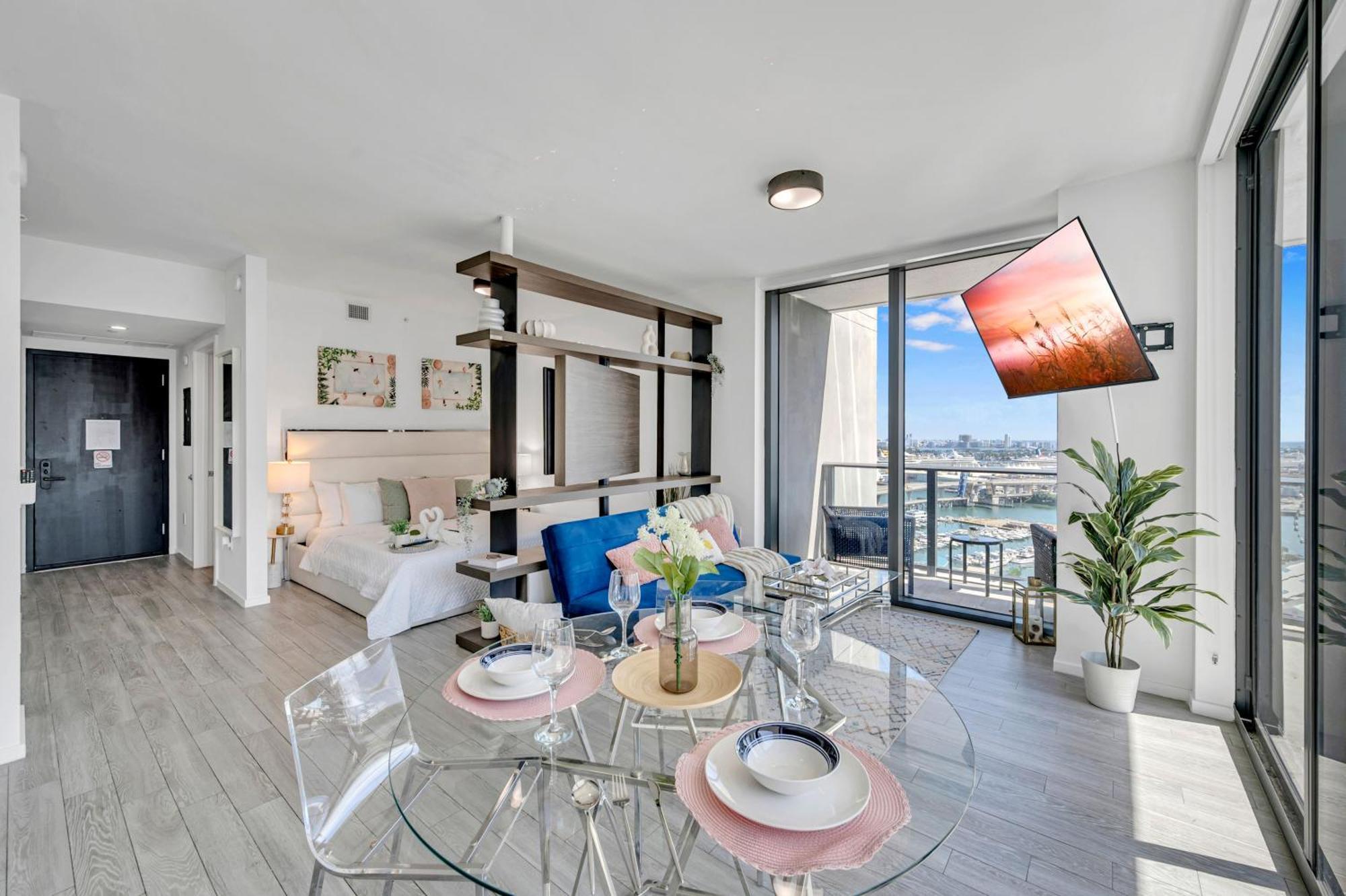 Mesmerizing Views Corner Condo Miami Luaran gambar