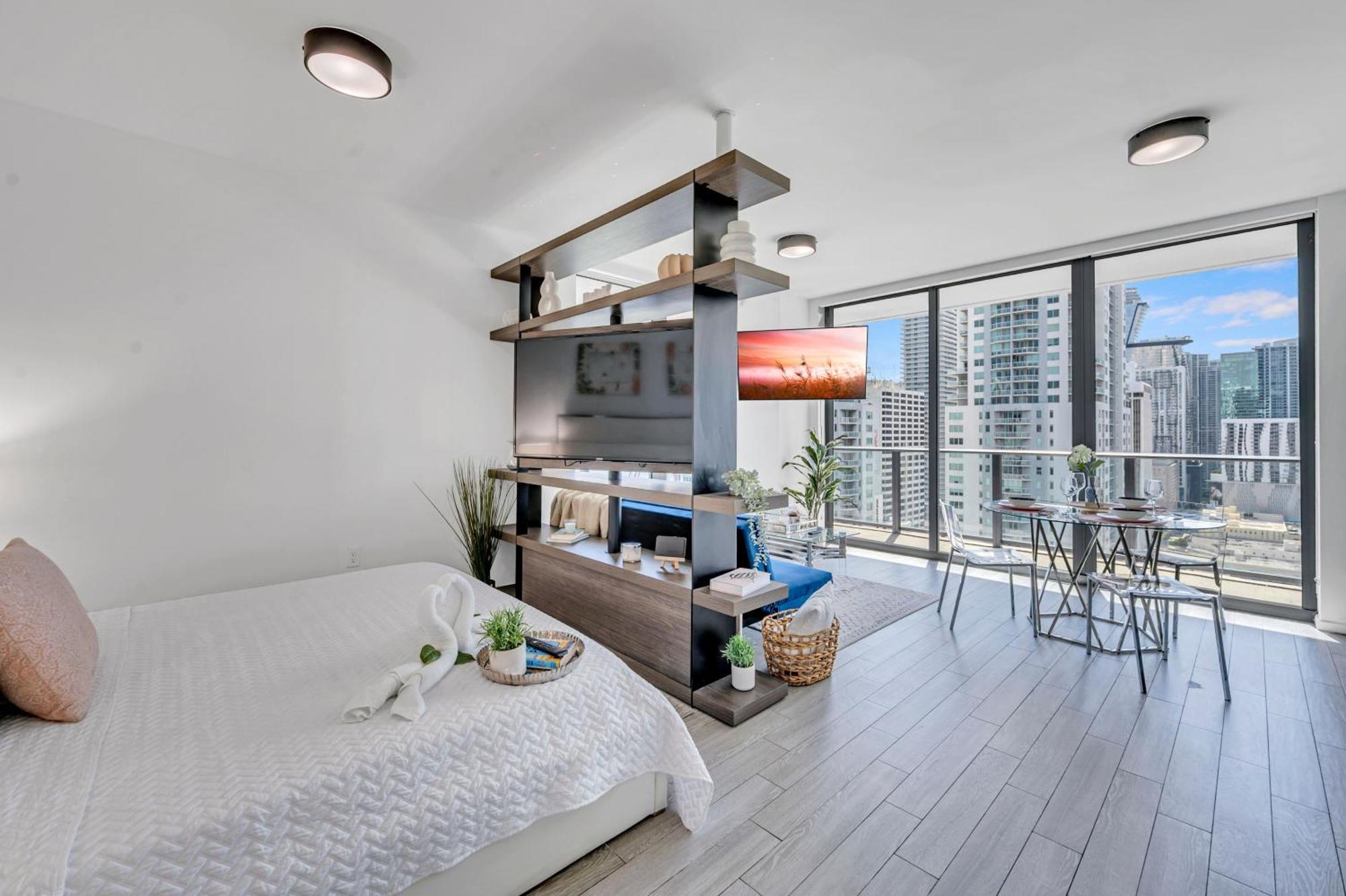 Mesmerizing Views Corner Condo Miami Luaran gambar